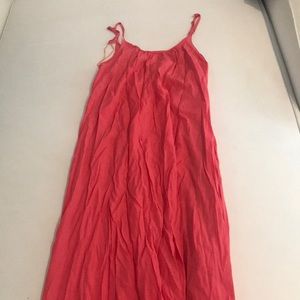 ONE by Pink Stitch Maxi Resort Dress in Pink  XS
